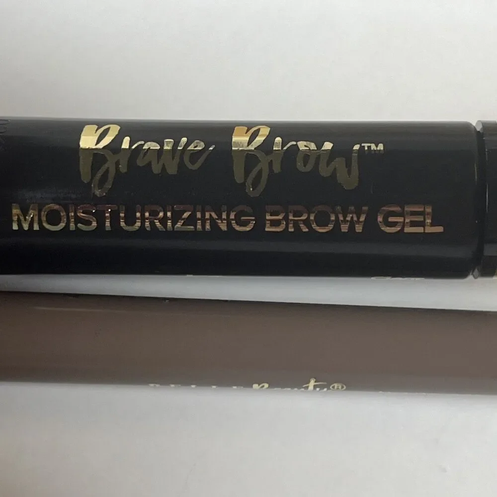 Belle Beauty Brave Brow Taupe Waterproof Eyebrow Pencil and Brave Brow Gel